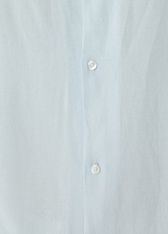 Голубой кэжуал рубашка однотонная KOTON