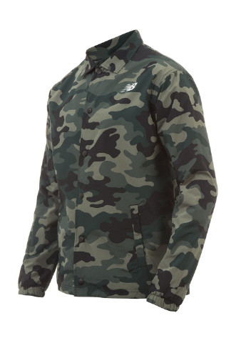 Оливковая (хаки) демисезонная куртка New Balance