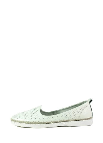Белые мокасины Allshoes