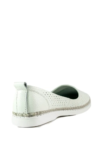 Белые мокасины Allshoes
