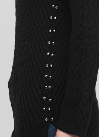Черный демисезонный свитер джемпер Bebe Plus