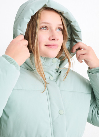 Мятная зимняя куртка C&A