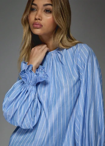 Комбинированная блуза SHEIN