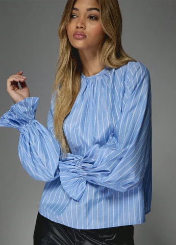 Комбинированная блуза SHEIN