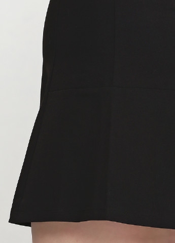 Черная кэжуал однотонная юбка Colours а-силуэта (трапеция)