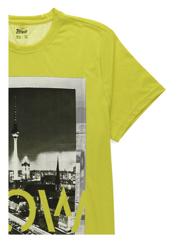 Лаймовая футболка Crivit