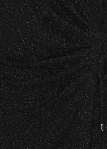 Черное кэжуал платье на запах LOVE REPUBLIC