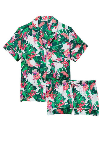 Комбинированная всесезон пижама (рубашка, шорты) рубашка + шорты Victoria's Secret