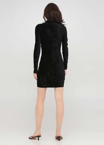 Чорна кежуал сукня H&M однотонна