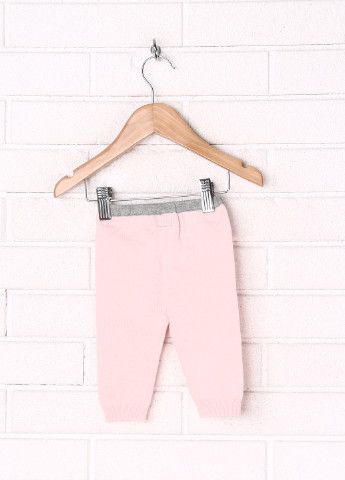 Розовые кэжуал демисезонные брюки Gap
