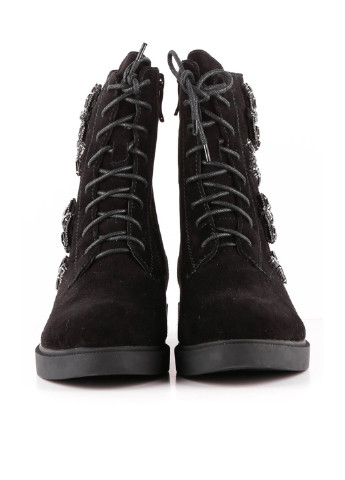 Зимние ботинки Reuchll с камнями, с бисером из натуральной замши