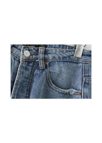 Джинсы женские boyfriend jeans с прорезями и потертостями Freedom 55813 Berni Fashion - (231548257)