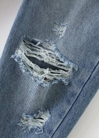Джинси жіночі boyfriend jeans з прорізами і потертостями Freedom 55813 Berni Fashion - (231548257)
