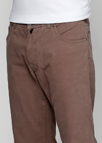 Бежевые кэжуал демисезонные прямые брюки Westbury