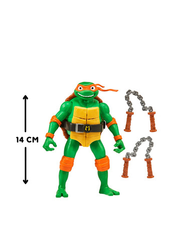 Игровая фигурка серии «Черепашки-Ниндзя MOVIE III» Микеладжело (звук) TMNT (275269397)