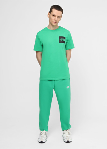 Бирюзовые спортивные, кэжуал летние джоггеры брюки The North Face