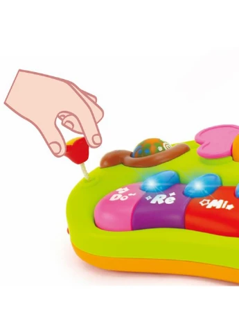 Детская игрушка Веселое пианино 18х5х12,5 см Hola Toys (228856816)