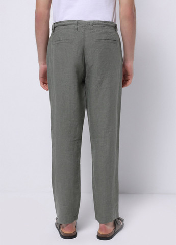 Хаки кэжуал летние прямые брюки Colin's