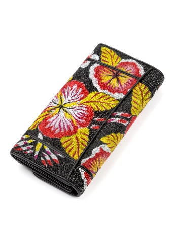 Женский кожаный кошелек 19х10 см Stingray Leather (229458819)