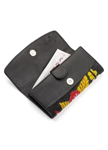 Женский кожаный кошелек 19х10 см Stingray Leather (229458819)