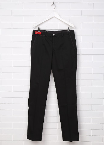 Черные классические демисезонные прямые брюки Jimberger