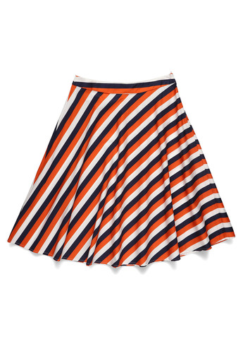 Разноцветная кэжуал в полоску юбка Seidensticker клешированная