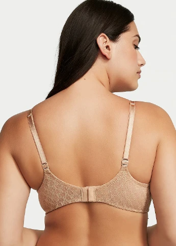 Бежевий демісезонний комплект (бюстгальтер, трусики) Victoria's Secret