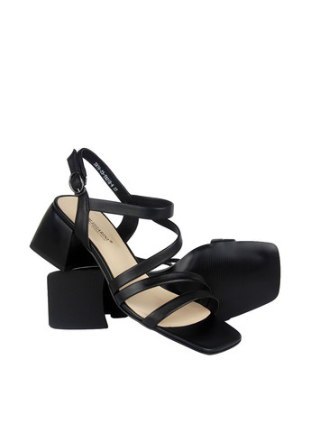 Черные босоножки Blizzarini с ремешком