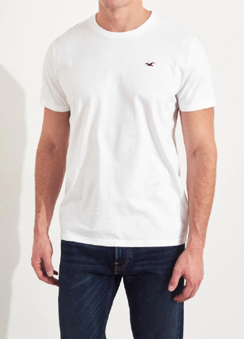 Біла футболка (3 шт.) Hollister