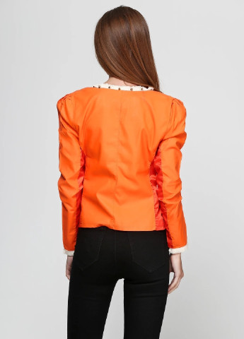 Оранжевая демисезонная куртка Miss