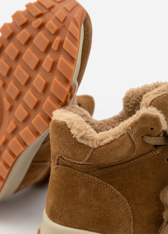 Зимние ботинки Respect без декора из натуральной замши