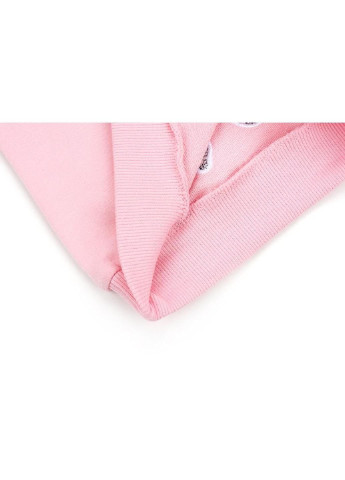 Серый демисезонный костюм десткий с олененком (11449-80g-pink) Breeze