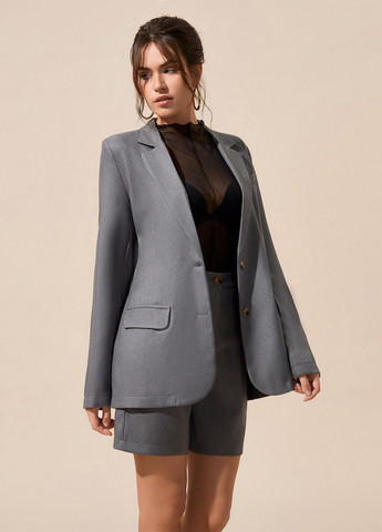 Костюм (жакет, шорти) SHEIN (353322132)