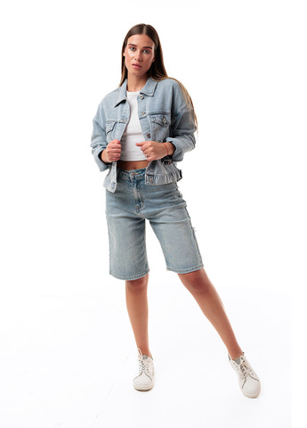 Блакитна демісезонна куртка Icon