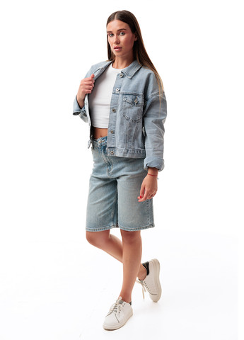 Блакитна демісезонна куртка Icon