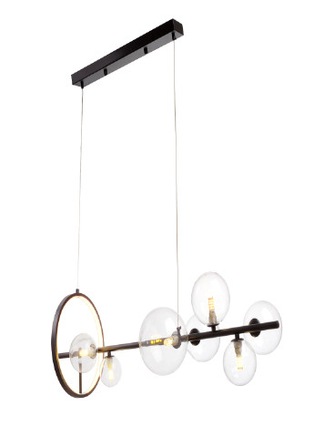 Потолочная люстра BR-01 662S/7 G9 BK Brille (247373796)