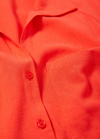 Червона кежуал сукня сукня-сорочка C&A однотонна