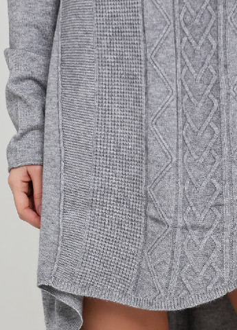 Серое кэжуал платье оверсайз Louise Orop однотонное