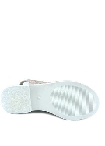 Пудровые босоножки KDSL на шнурках с белой подошвой