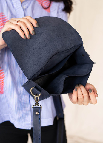 Минималистичная женская сумка через плечо арт. 609b из натуральной винтажной кожи бордового цвета Boorbon (255512251)