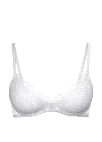 Білий бюстгальтер Victoria's Secret без кісточок поліестер