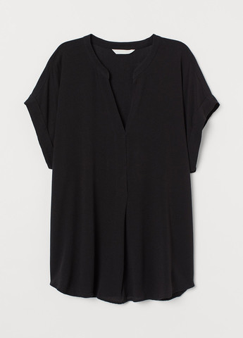 Чорна літня блуза H&M
