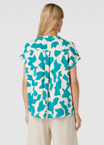 Комбинированная летняя блуза Tom Tailor