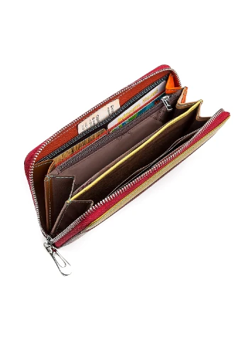 Жіночий шкіряний гаманець 19х10х3 см st leather (252132374)