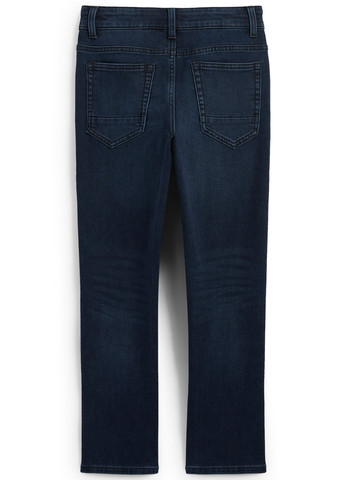 Темно-синие демисезонные скинни джинсы C&A