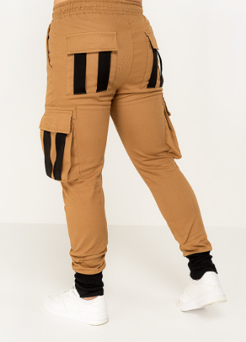 Бежевые повседневный демисезонные брюки Redpolo