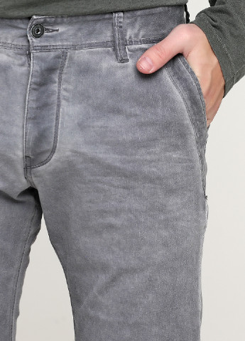 Серые демисезонные зауженные джинсы Q/S by S.Oliver