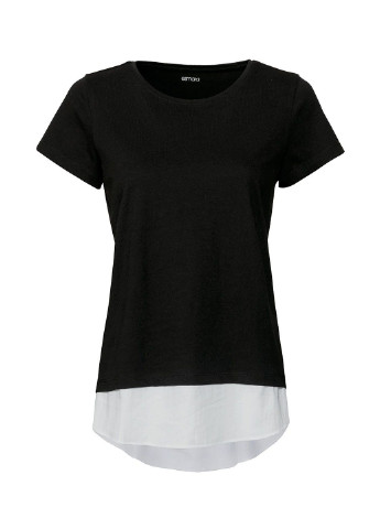 Черно-белая всесезон футболка Esmara