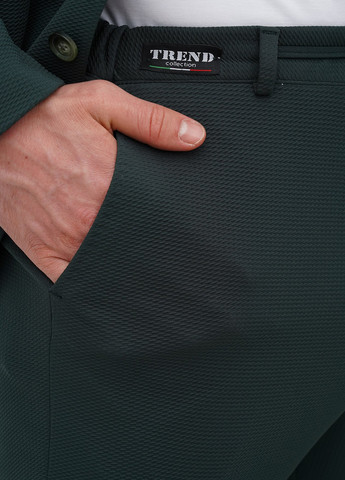 Темно-зелений демісезонний костюм (піджак, штани) брючний Trend Collection