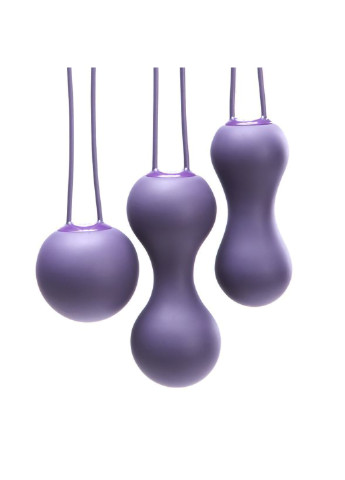 Набор вагинальных шариков - Ami Purple, диаметр 3,8-3,3-2,7см, вес 54-71-100гр Je Joue (254151637)